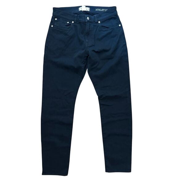 NWOT Madewell The Athletic All day Slim Pant In Deep Indigo Size 29x30 - Picture 4 of 9